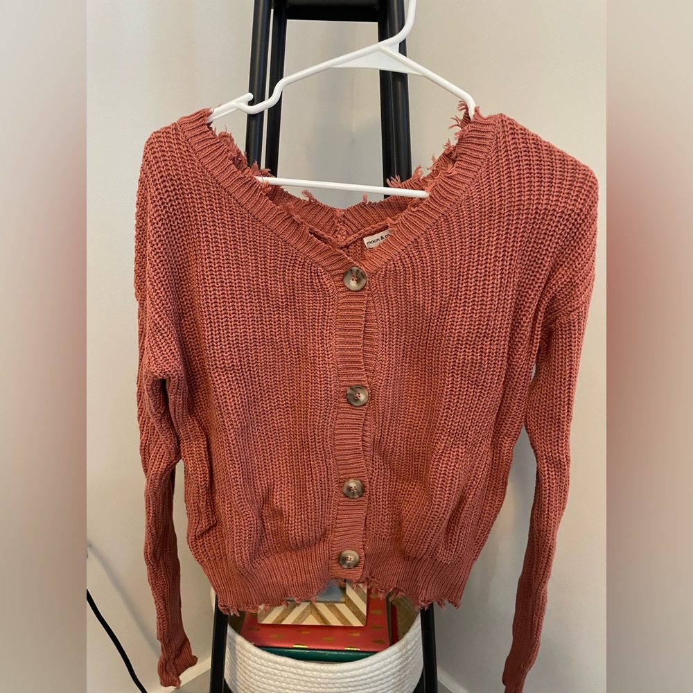 Moon and Madison Cropped Sweater